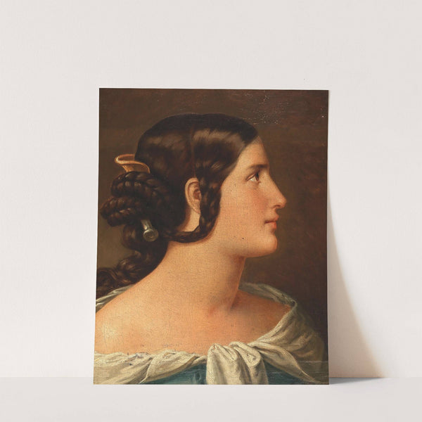 Beautiful Roman Woman by Heinrich Schwemminger