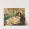 Beautiful Venetian Lady in the Gondola by K. Halswelle