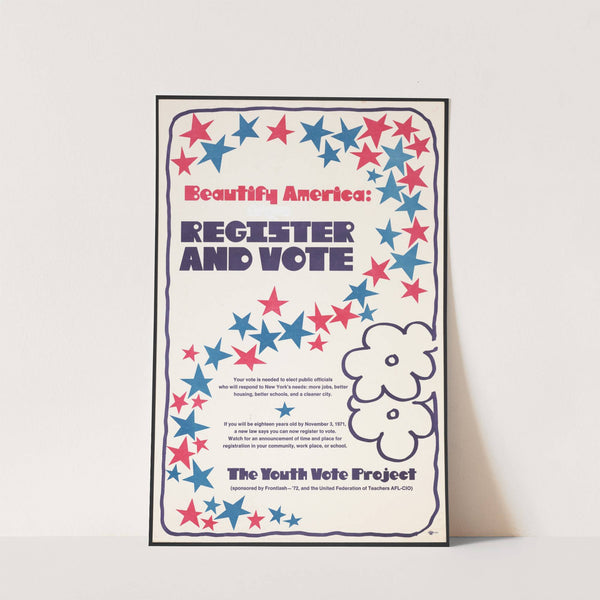 Beautify America - register and vote by Anonymous