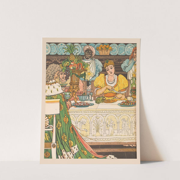 Beauty and the beast Pl. 08 by Walter Crane