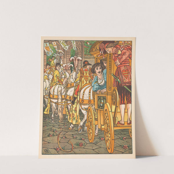 Beauty and the beast Pl. 11 by Walter Crane