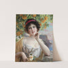 Beauty under the Orange Tree (1919) by Emile Vernon