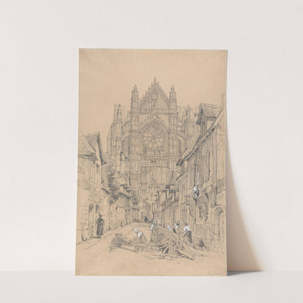 Beauvais Cathedral by Samuel Prout