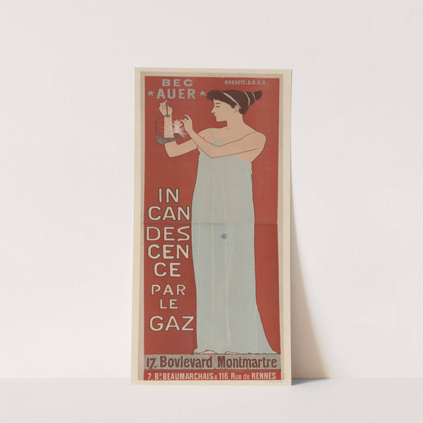 Bec Auer Incandescence par le gaz (1893) by Maurice Réalier-Dumas