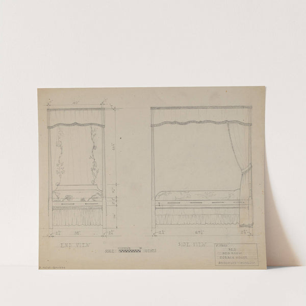 Bed by B. Holst-Grubbe