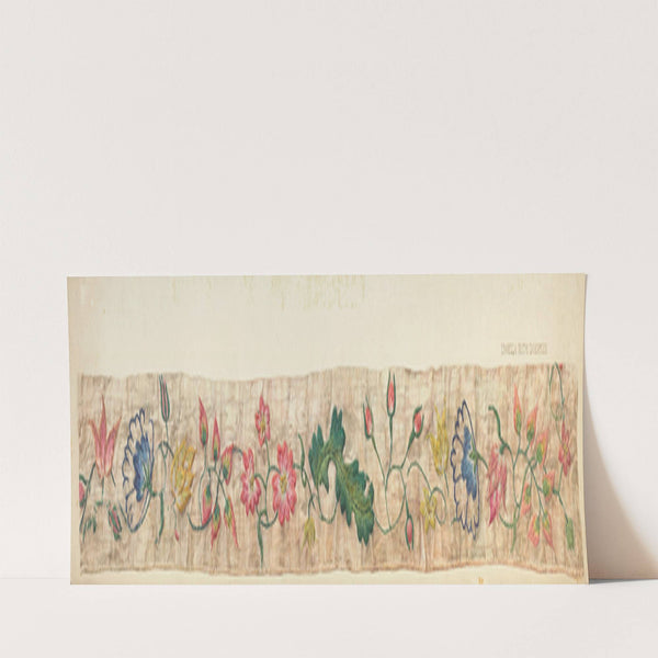 Bed Valance Detail (c. 1939) by Isabella Ruth Doerfler