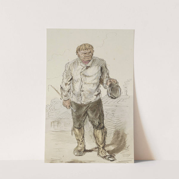 Bedelaar by Alexander Ver Huell