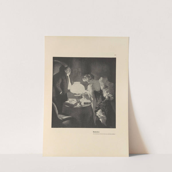 Bedenken (1908) by Ferdinand Freiherr von Reznicek