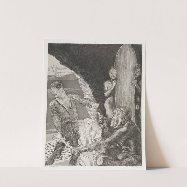 Bedingung (Zelt, Opus XIV, 2. Teil, Nr. 38) (1915) by Max Klinger