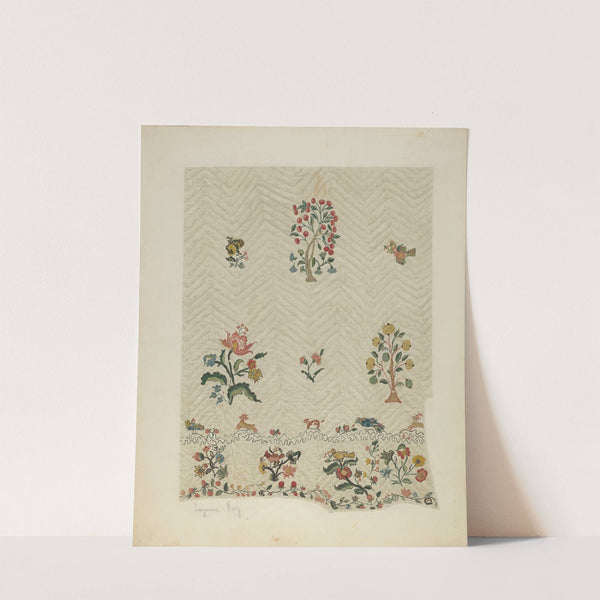 Bedspread by Suzanne Roy