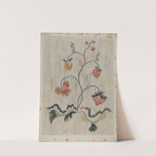 Bedspread Detail by Mildred E. Bent