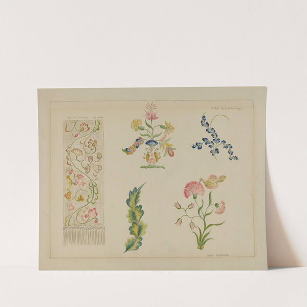 Bedspread (Details) by Mary Berner