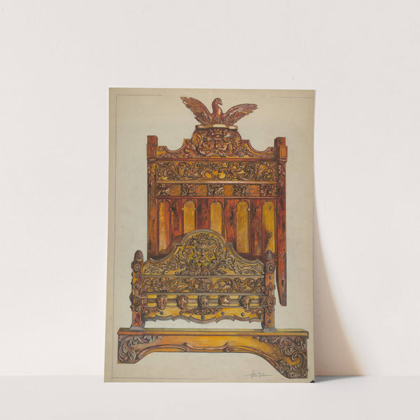 Bedstead by Florence Truelson