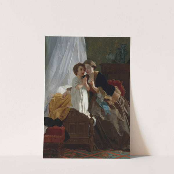 Bedtime Prayer by Eugène-Ernest Hillemacher