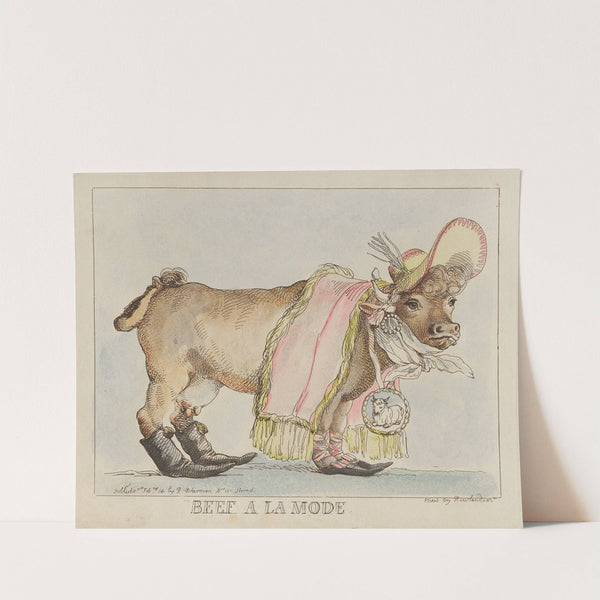Beef a la mode (1799) by Thomas Rowlandson