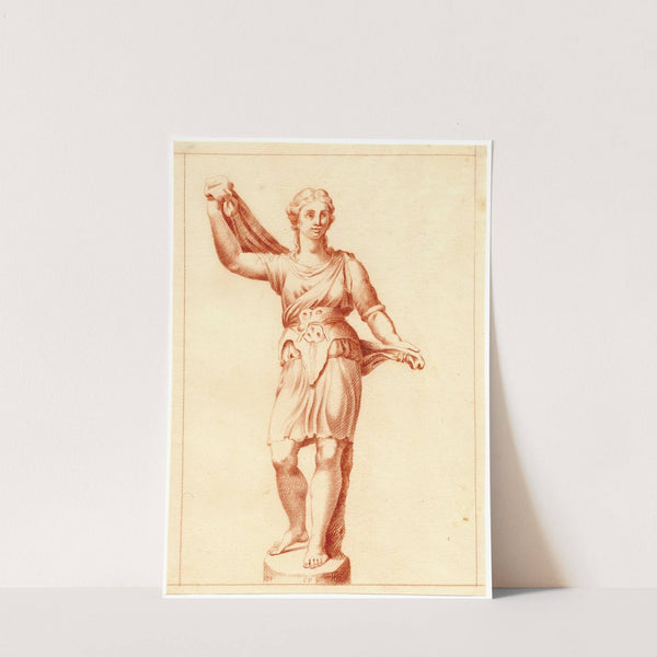 Beeld van Atalanta by Cornelis Pronk