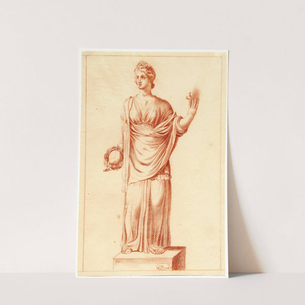 Beeld van Ceres by Cornelis Pronk