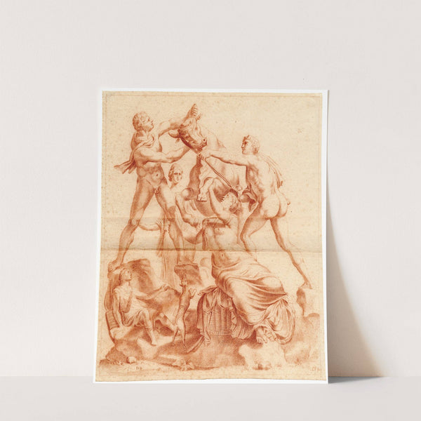 Beeld van de Farnesische stier by Cornelis Pronk