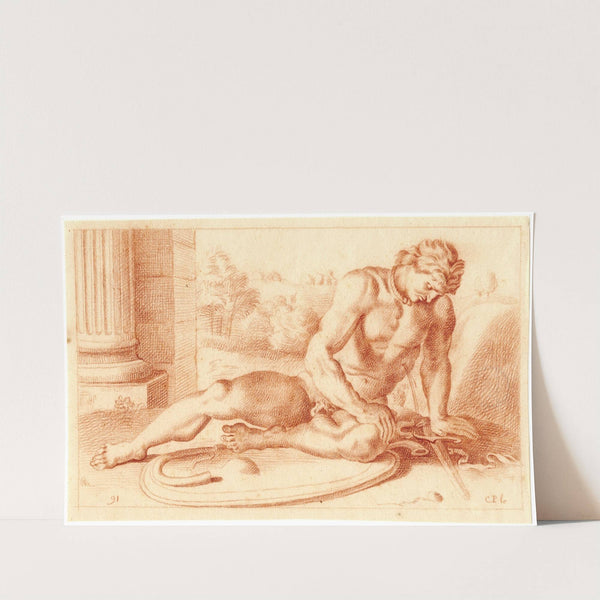 Beeld van de stervende Galliër by Cornelis Pronk