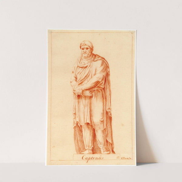 Beeld van een gevangen Galliër by Cornelis Pronk