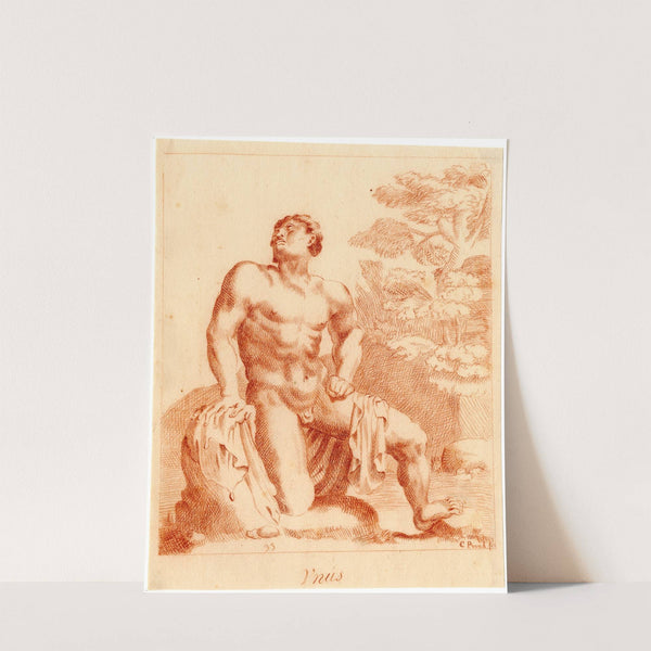 Beeld van een van de zonen van Niobe by Cornelis Pronk