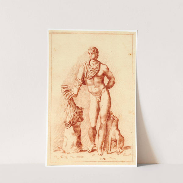 Beeld van Meleager by Cornelis Pronk