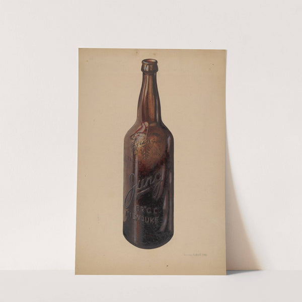 Beer Bottle by Herman O. Stroh