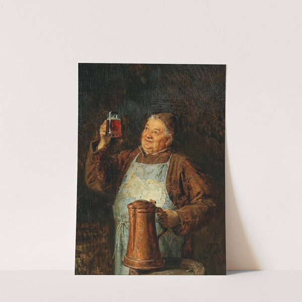 Beer Tasting (1881) by Eduard von Grützner