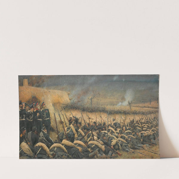 Before the attack. At Plevna (1881) by Vasily Vereshchagin