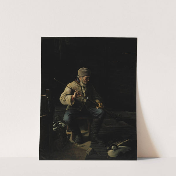 Before The Chase (1880) by Adolf Von Becker