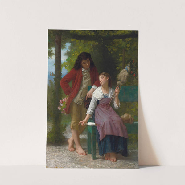 Before The Engagement by Elizabeth Jane Gardner Bouguereau