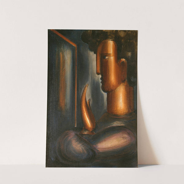 Before the Mirror (1931) by Oskar Schlemmer