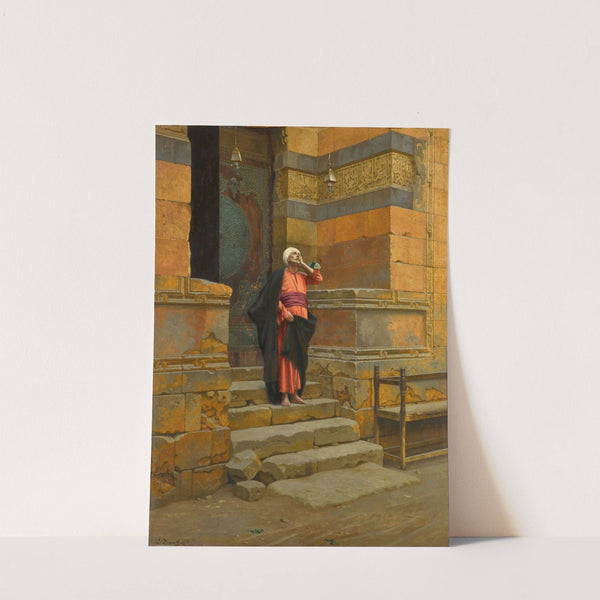 Before the Mosque by Ludwig Deutsch