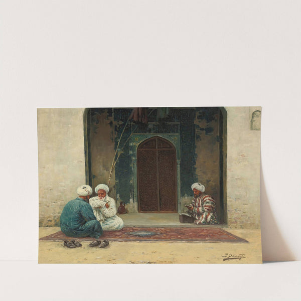 Before The Mosque by Richard Karlovich Zommer