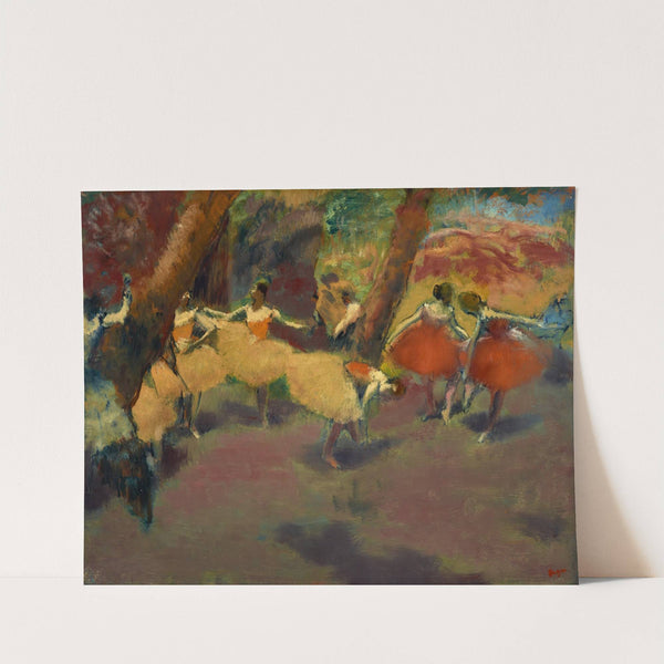 Before The Performance by Edgar Degas