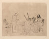 Before the Supper at Emmaus