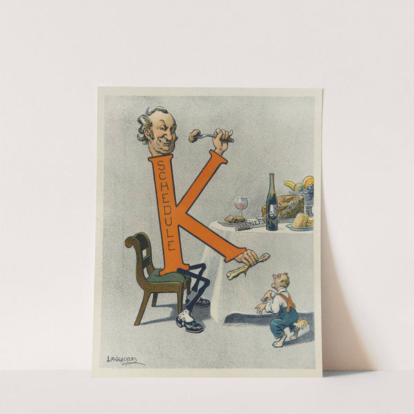 Beg for it, doggie! (1912) by Louis Glackens