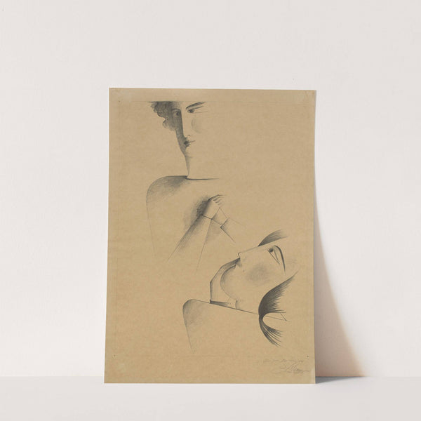 Begegnung by Oskar Schlemmer