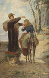 Begegnung auf der Landstraße