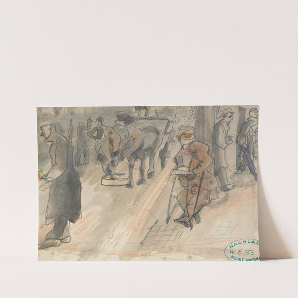 Beggar (1910) by Rudolf Grossmann