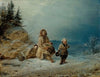 Beggar Family On The Road