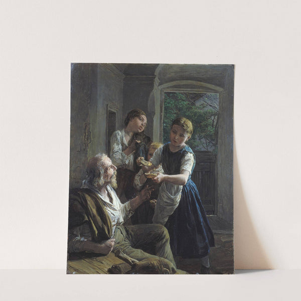 Beggar (1859) by Ferdinand Georg Waldmüller