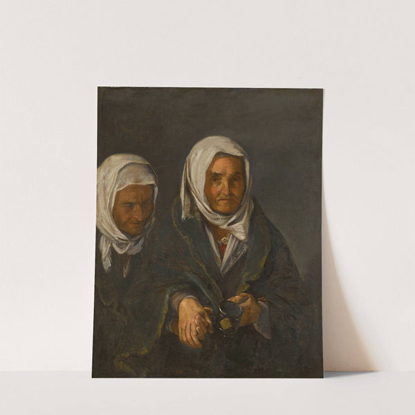 Beggar women (17th century) by Italian School
