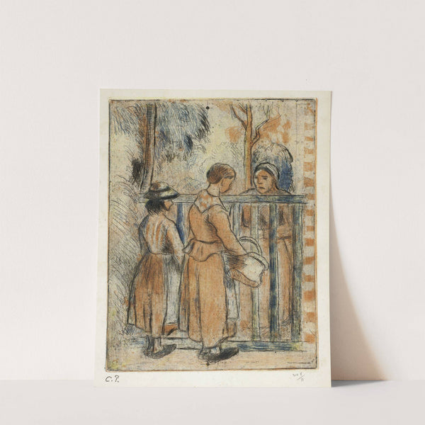 Beggar Women (1889–1899) by Camille Pissarro