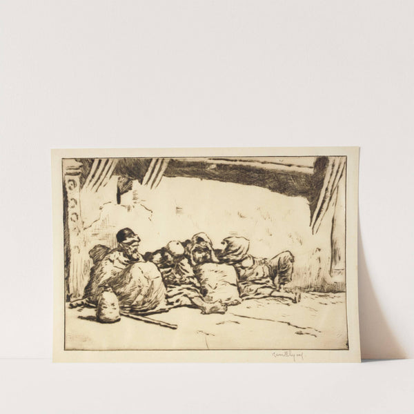 Beggars by the Wall by Kerr Eby