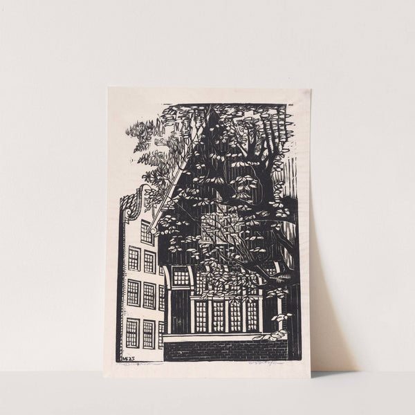 Begijnhof in Amsterdam (1925) by Meijer Bleekrode