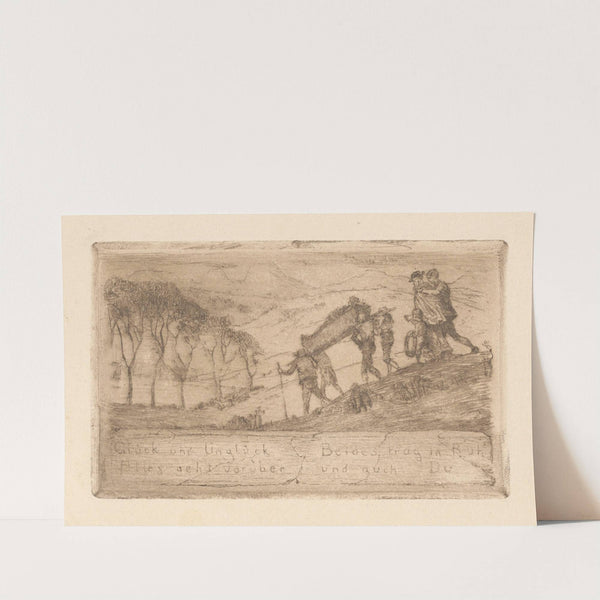 Begräbnis (1912) by Albert Welti