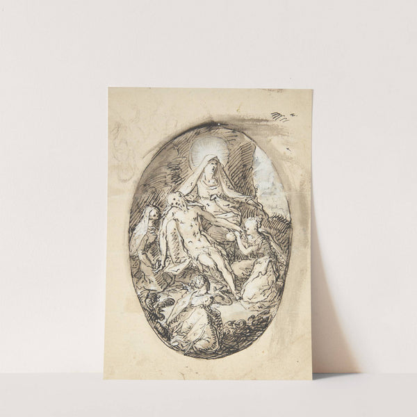 Begrædelsen by Hans von Aachen