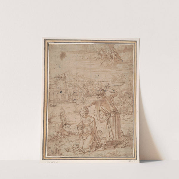 Beheading of St. Barbara by Jan Swart van Groningen