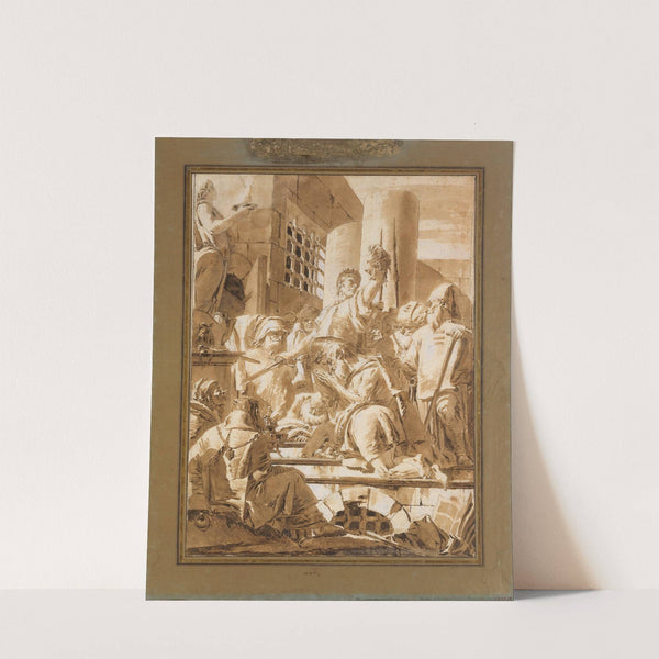 Beheading of Two Male Saints (1696–1770) by Giovanni Battista Tiepolo